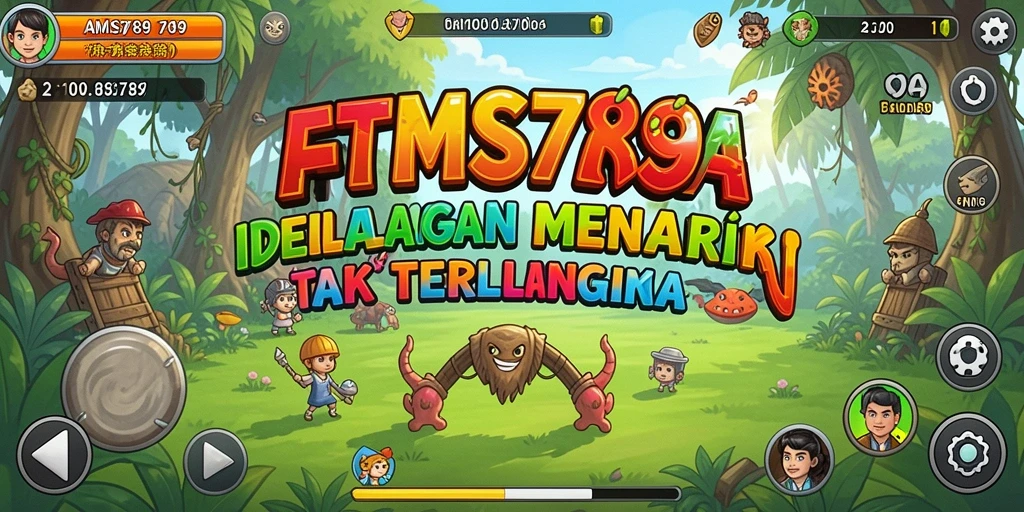 Screenshot gameplay <strong>AMS789</strong> menunjukkan interaksi dinamis dalam game Idle.