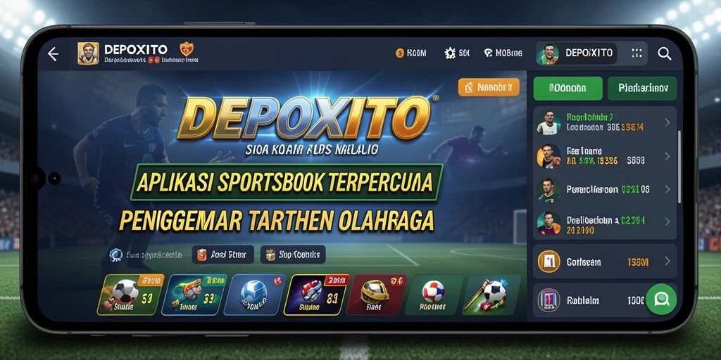 Tampilan gameplay Sportsbook yang menarik dan dinamis di DEPOXITO.