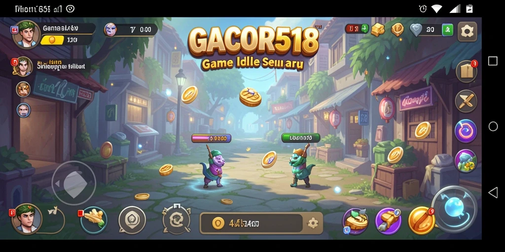 Tampilan gameplay GACOR518 yang seru dan interaktif.