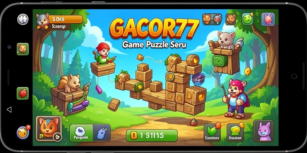 Tampilan gameplay GACOR77 yang menarik dan penuh tantangan.