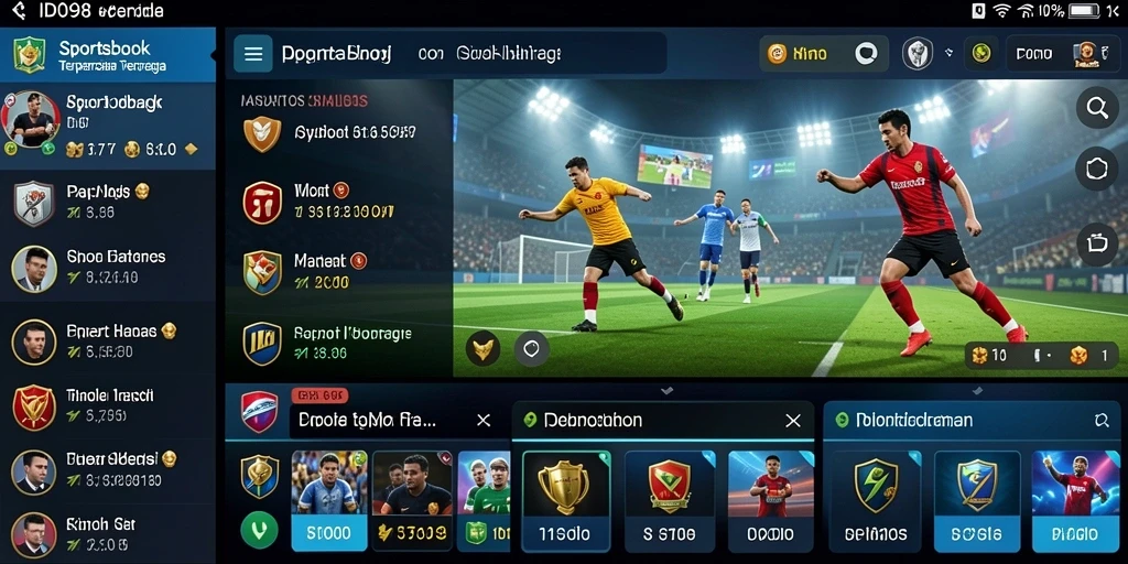 Screenshot gameplay ID098 menunjukkan pengalaman taruhan yang menarik dan interaktif.