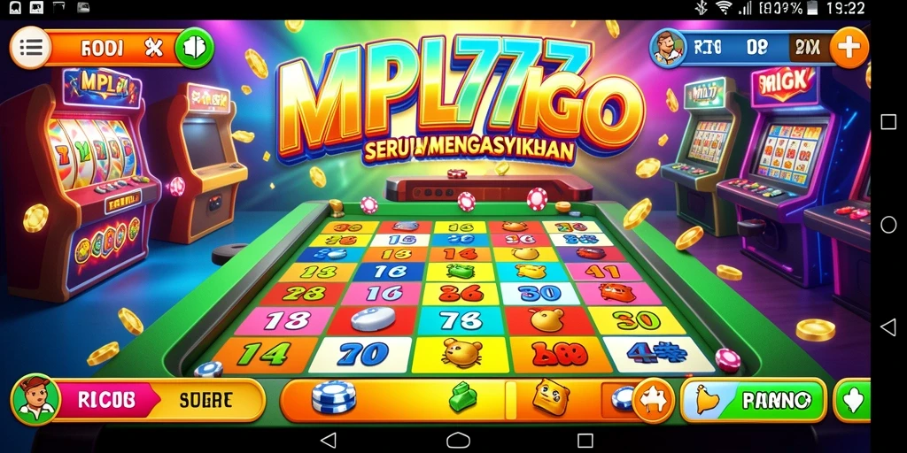 Tangkapan layar gameplay seru Bingo di MPL777.