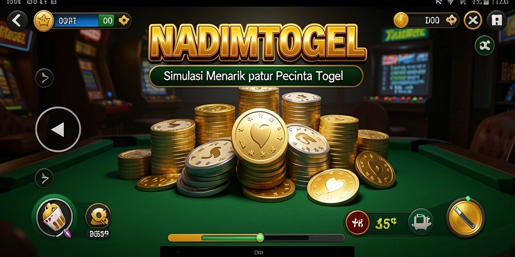 Tampilan gameplay menarik dari NADIMTOGEL yang menyenangkan.