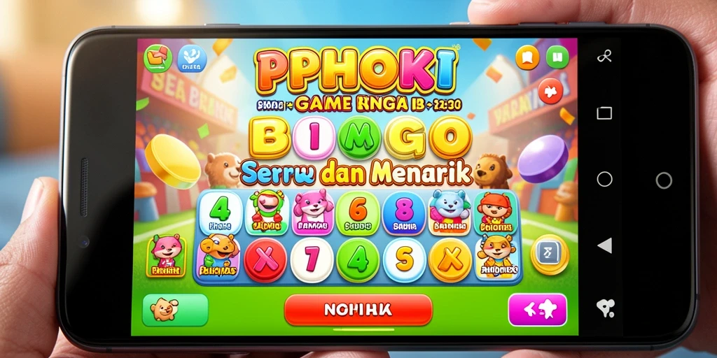 Screenshot gameplay PPHOKI menunjukkan suasana permainan Bingo yang mendebarkan.