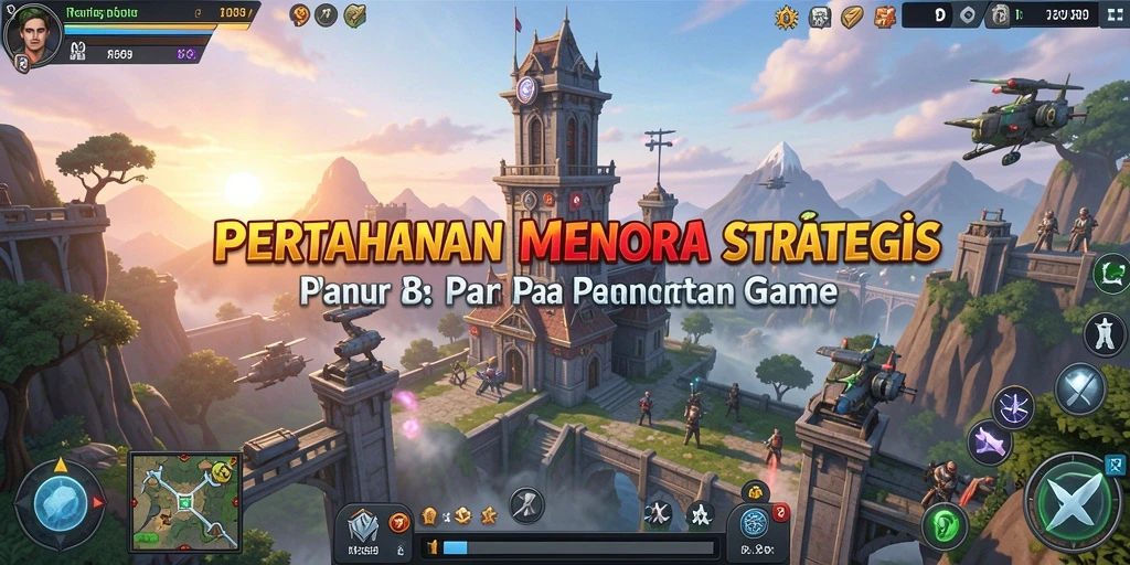 Tampilan gameplay Tower Defense yang menarik dan mendebarkan di RR89.